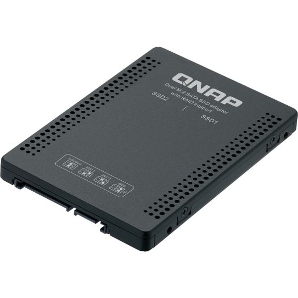 2 x M.2 SATA - 2.5インチ SATAアダプター (単体) QDA-A2MAR