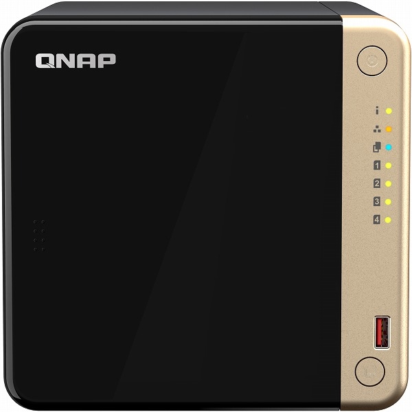 QNAP TS-464-8G ミドル 24TB (6TB x 4) T4648GM604 - NTT-X Store