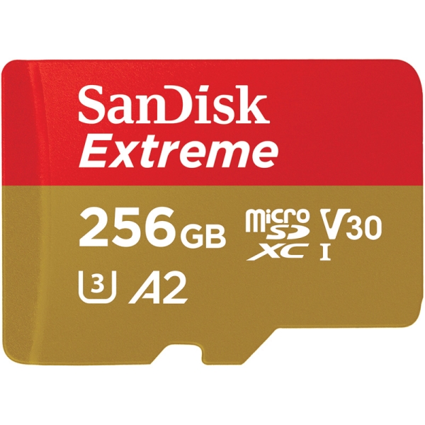 SanDisk Extreme microSDXC UHS-IJ[h 256GB SDSQXAV-256G-JN3MD