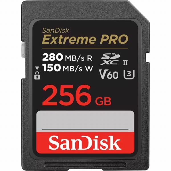 SanDisk Extreme PRO UHS-II V60 256GB SDSDXEP-256G-JNJIP