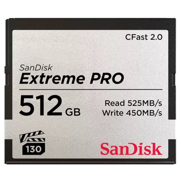 SanDisk GNXg[ v CFast 2.0 J[h 512GB SDCFSP-512G-J46D