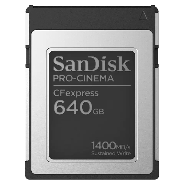 SanDisk PRO-CINEMA CFexpress Type-BJ[h 640GB SDCFEC-640G-JN4NN