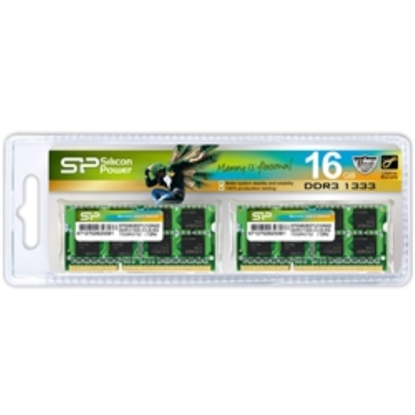 W[ 204Pin SO-DIMM DDR3-1333(PC3-10600) 8GB×2g uX^[pbN SP016GBSTU133N22