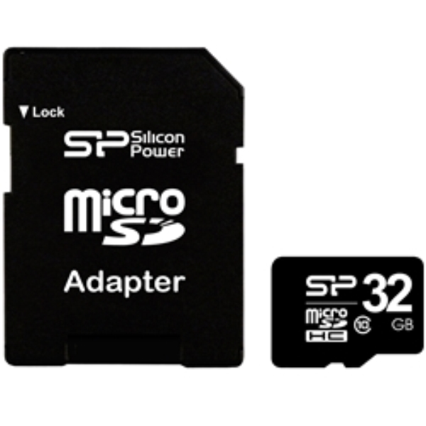 micro SDHCJ[h 32GB (Class10)  5Nۏ (SDHCA_v^[t) SP032GBSTH010V10-SP