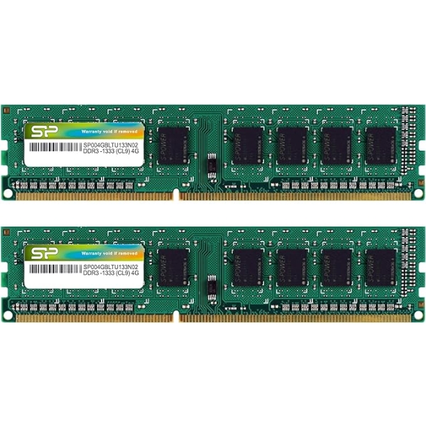 W[ 240Pin DIMM DDR3-1333(PC3-10600) 4GB×2g uX^[pbP[W SP008GBLTU133N22