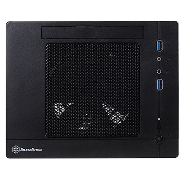 キューブ型Mini-ITXケース ブラック SST-SG05BB-LITE