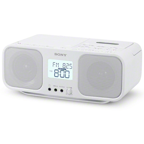 CDラジオカセットコーダー ホワイト CFD-S401/W