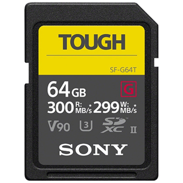 SDXC UHS-II メモリーカード Class10 64GB SF-G64T