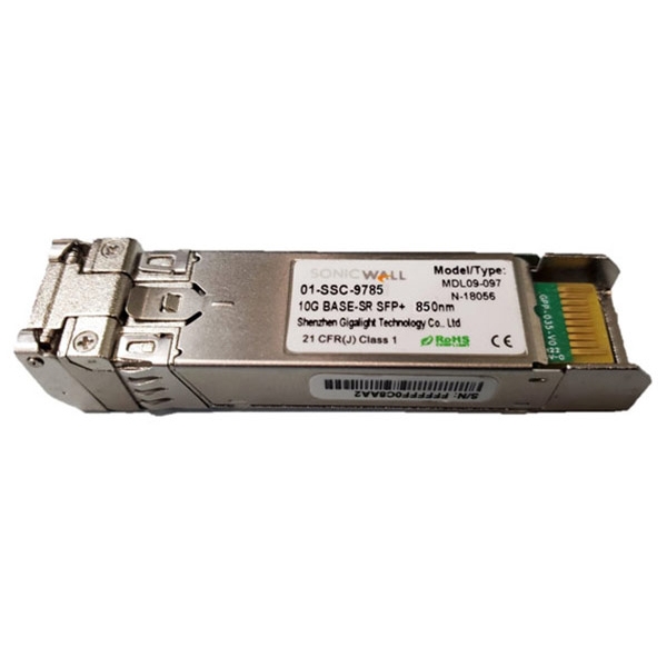 10GB-SR SFP+ SHORT REACH FIBER MODULE MULTI-MODE NO CABLE 01-SSC-9785