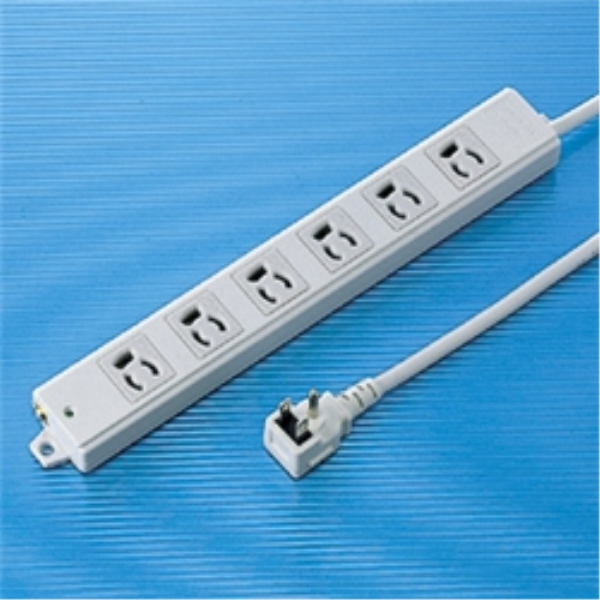 工事物件タップ(3P・6個口・5m) TAP-K6L-5