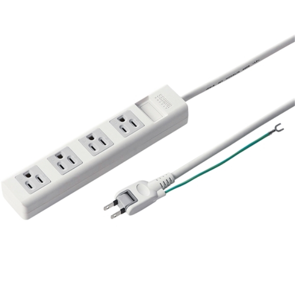 電源タップ(3P・4個口・5m) TAP-N3450N