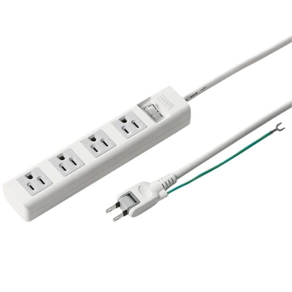 電源タップ(3P・4個口・5m) TAP-N3450SWN