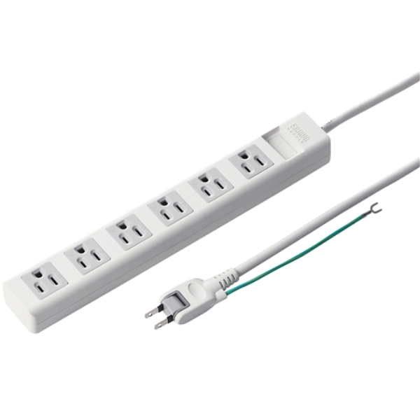 電源タップ(3P・6個口・5m) TAP-N3650N