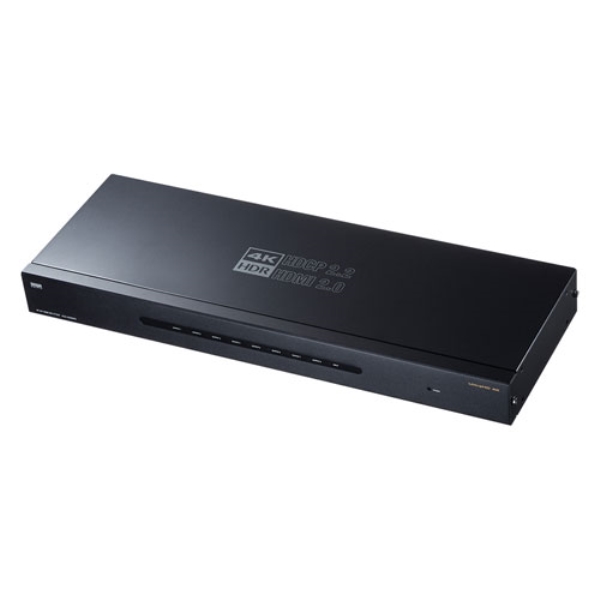4K/60Hz・HDR対応HDMI分配器(8分配) VGA-HDRSP8