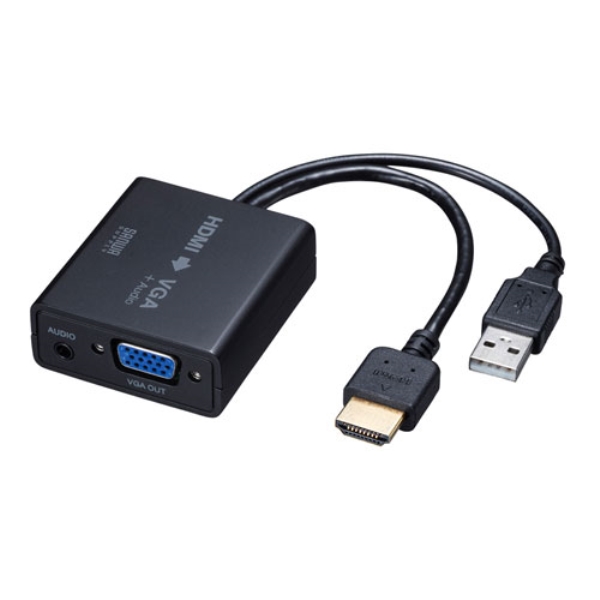 HDMI信号VGA変換コンバーター VGA-CVHD6