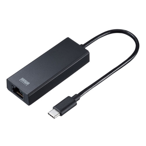 USB3.2 Type-C-LANϊA_v^(2.5GbpsΉ) USB-CVLAN6BK