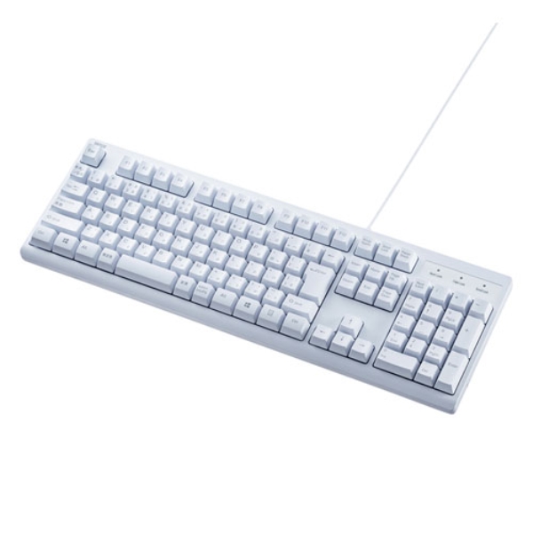 日本語109キーボード(ホワイト) SKB-109UW