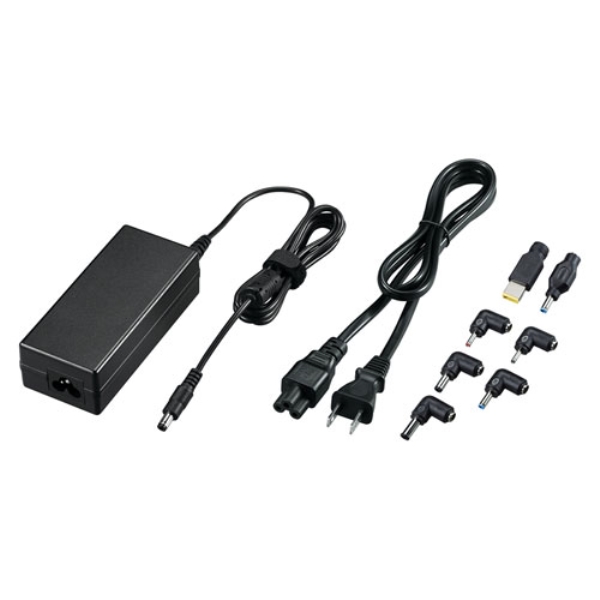 ノートパソコン用ACアダプタ(65W・マルチタイプ) ACA-DC88ML