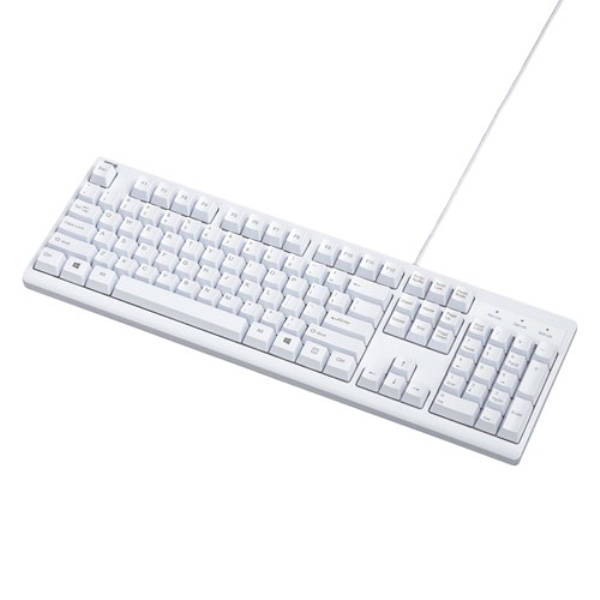 英語USBキーボード(ホワイト) SKB-E5UW
