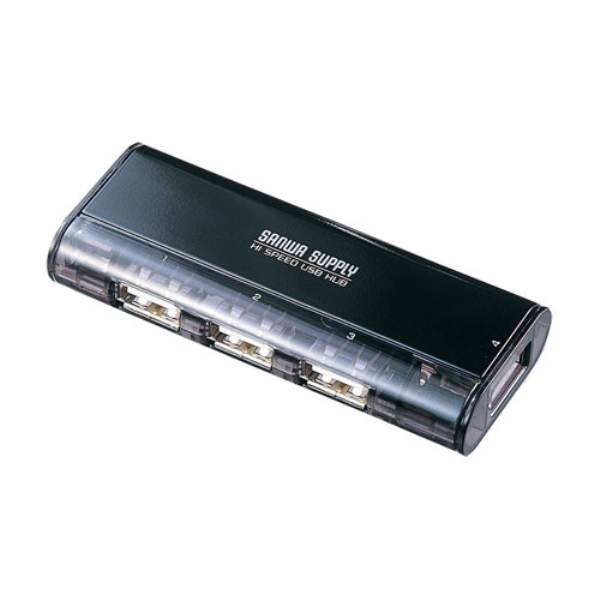 USB2.0ハブ(ブラック) USB-HUB226GBKN
