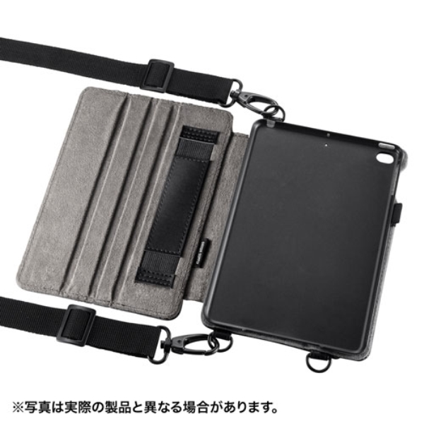 iPad mini スタンド機能付きショルダーベルトケース PDA-IPAD1812