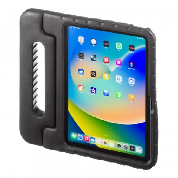 第10世代iPad 10.9インチ用衝撃吸収ケース(ブラック) PDA-IPAD1905BK