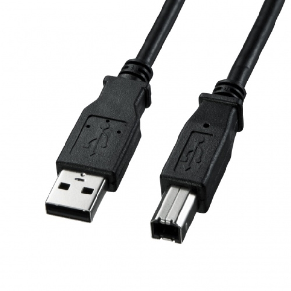 USB2.0ケーブル(ブラック・2m) KU20-2BKK2