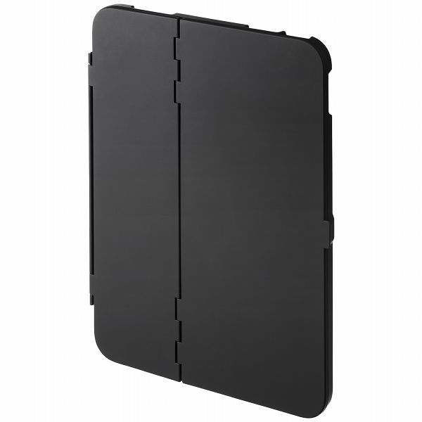 第10世代iPad 10.9インチ用ハードケース(スタンドタイプ・ブラック) PDA-IPAD1904BK