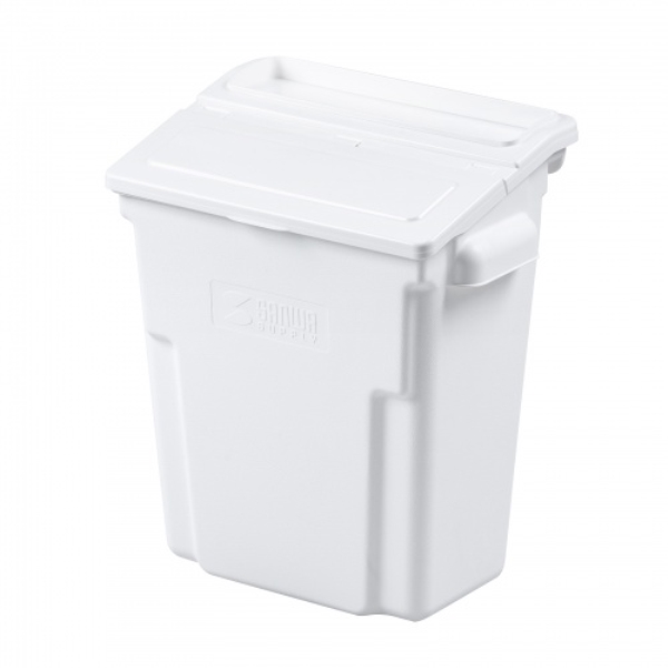 3段式ワゴン用蓋付きサイドBOX(大・ホワイト) CART-FA3ST1W