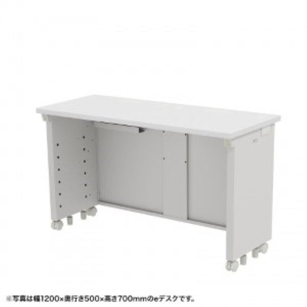 eデスク(ホワイト) W1000×D500×H720【受注生産品】 ED-SK10050W72