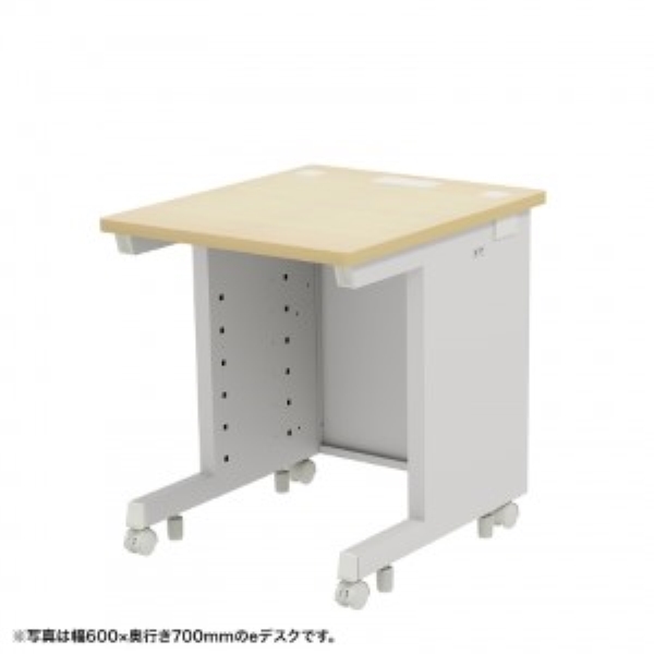 eデスク(薄い木目) W600×D600×H700【受注生産品】 ED-SK6060LM