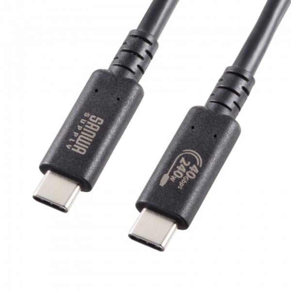 USB40Gbps(USB4 Gen3)Type-C ケーブル KU-40GCCPE10