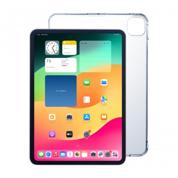 iPad Pro 11インチ(M4/2024)用クリアハードケース PDA-IPAD1702CL2