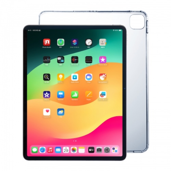 iPad Air 13インチ(M2/2024)用クリアハードケース PDA-IPAD2102CL