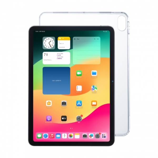 iPad Air 11インチ(M2/2024)用クリアハードケース PDA-IPAD1702CL