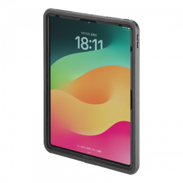 iPad Air 13インチ(M2/2024)用耐衝撃防水ケース PDA-IPAD2116