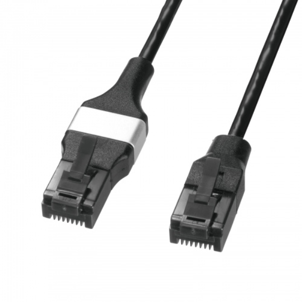 ブレイクアウェイCAT6A LANケーブル(マグネット・スリム・10m) KB-SL6ABA-10BK