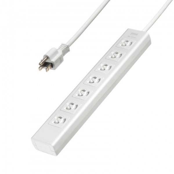 抜け止めシャッタータップ(3P・7個口・3m) TAP-F37SH-3R