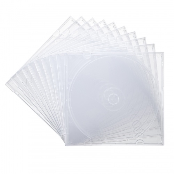 Blu-ray・DVD・CDケース(1枚収納ソフトタイプ・10枚セット) FCD-PUS10CL