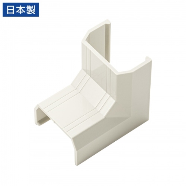 CA-KK22MW用ケーブルカバー(幅22mm、入角、ミルキーホワイト) CA-KK22MWR