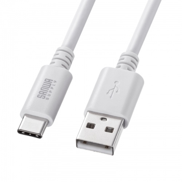 USB 2.0 Type-Cケーブル(C-A・3m・ホワイト) KU-CA30W
