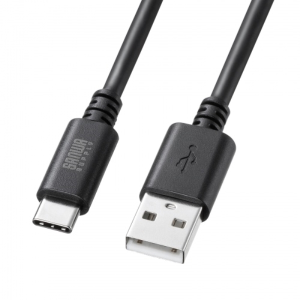 USB 2.0 Type-Cケーブル(C-A・3m・ブラック) KU-CA30BK