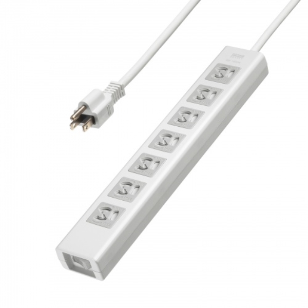 抜け止めシャッタータップ(3P・7個口・3m) TAP-F37SH-3Z