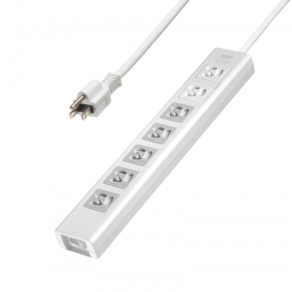 抜け止めシャッタータップ(3P・7個口・3m) TAP-F37SH-3K