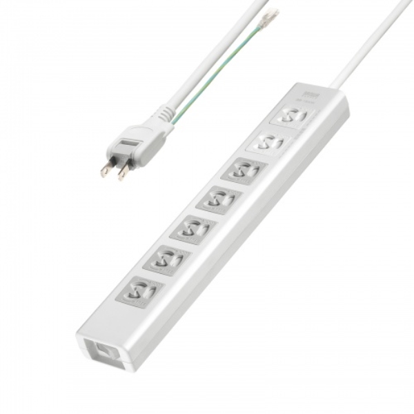 抜け止めシャッタータップ(3P・7個口・3m) TAP-F37SH-3KS