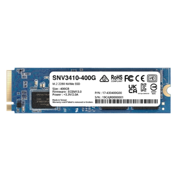 M.2 2280 NVMe SSD 400GB Enterprise Grade Endurance SNV3410-400G