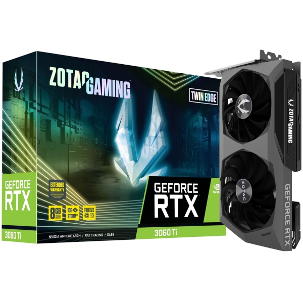 OtBbN{[h ZOTAC GAMING GeForce RTX 3060 Ti GDDR6X Twin Edge ZT-A30620E-10P