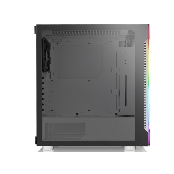 Thermaltake ミドルタワー型PCケース H200 TG RGB Snow Edition