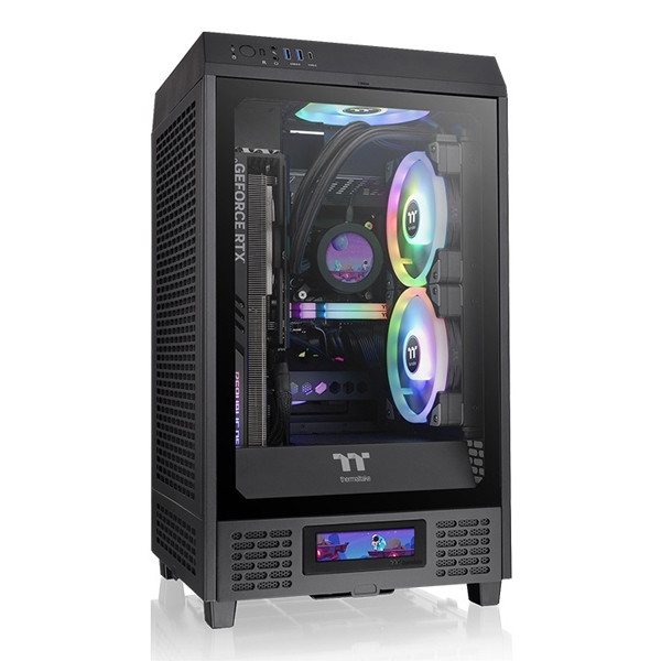 ミニタワーPCケース The Tower 200 Black CA-1X9-00S1WN-00