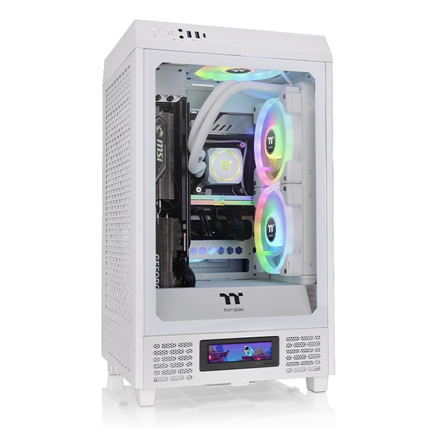 ミニタワーPCケース The Tower 200 Snow CA-1X9-00S6WN-00